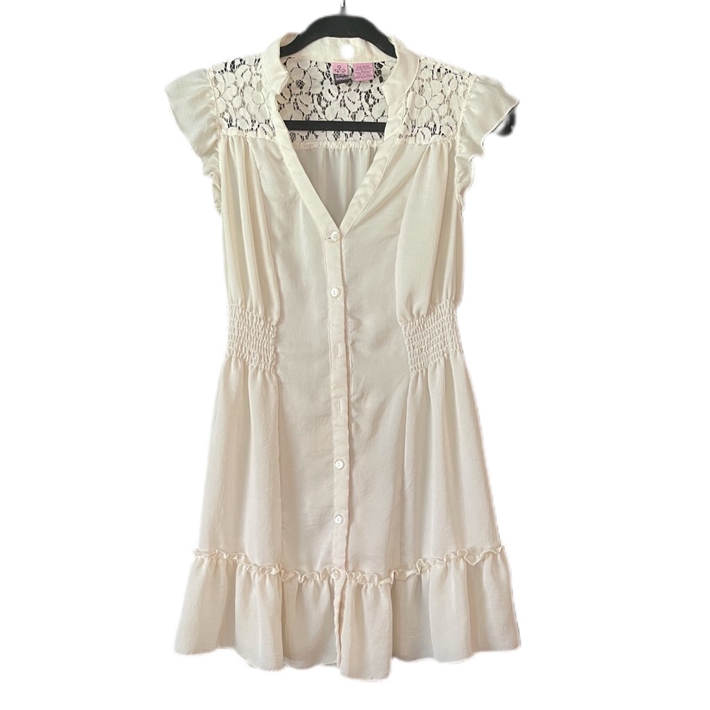 Ruffled Tunic/Shirt Dress